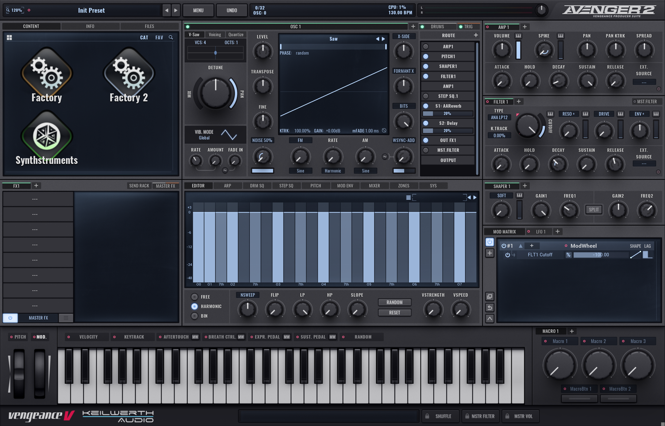 VPS Avenger 2 UI